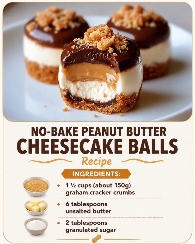 No-Bake Peanut Butter Cheesecake Balls Recipe